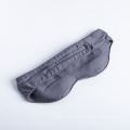 Weighted Eye Mask Grey Filled with Clay Beads Heavy Bamboo Sleep Mask